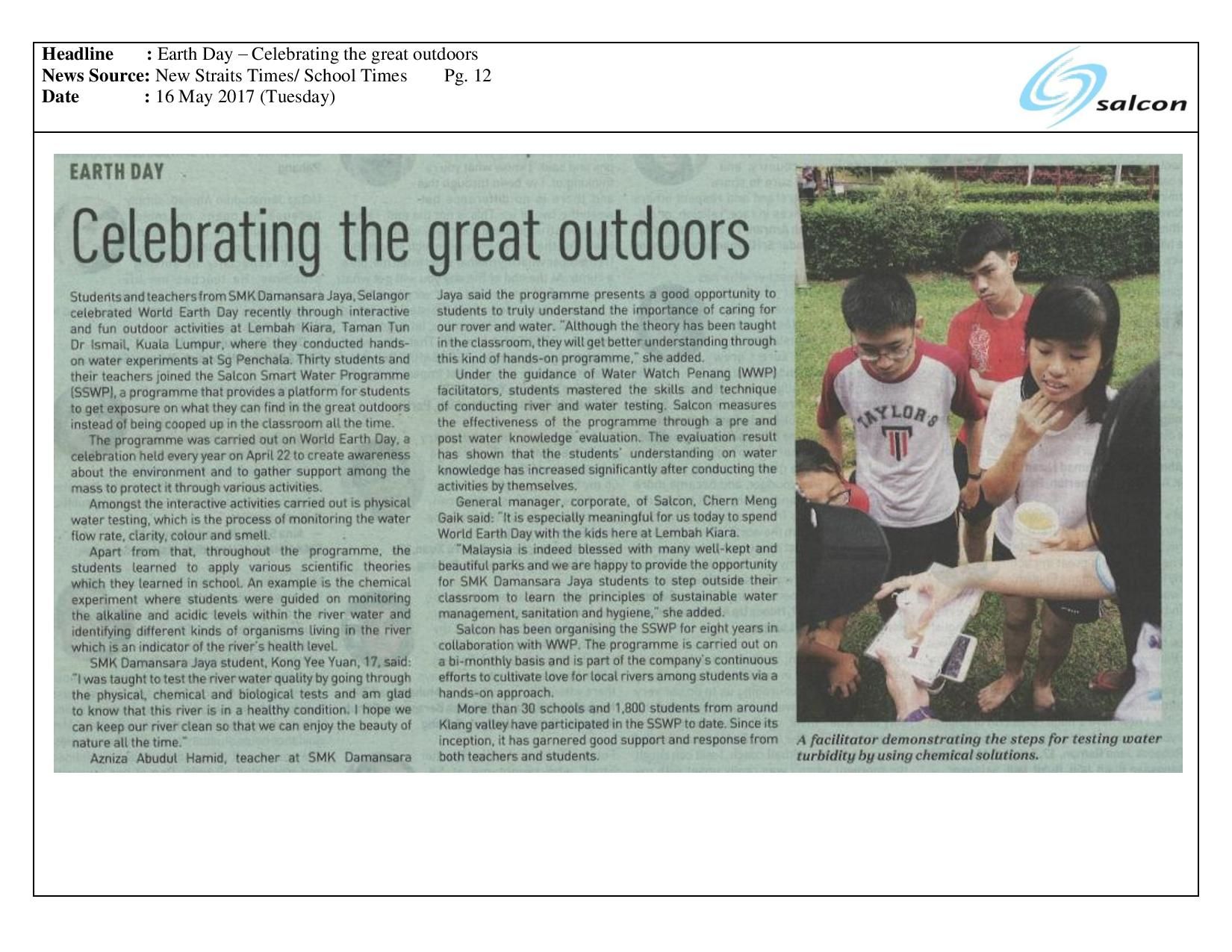 Earth Day – Celebrating the great outdoors