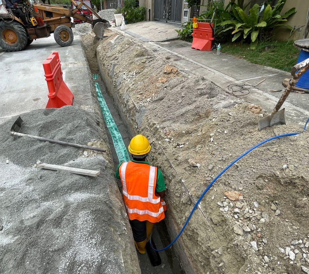 Rehabilitation works of Vacuum Sewerage System at Bandar Ambang Botanic