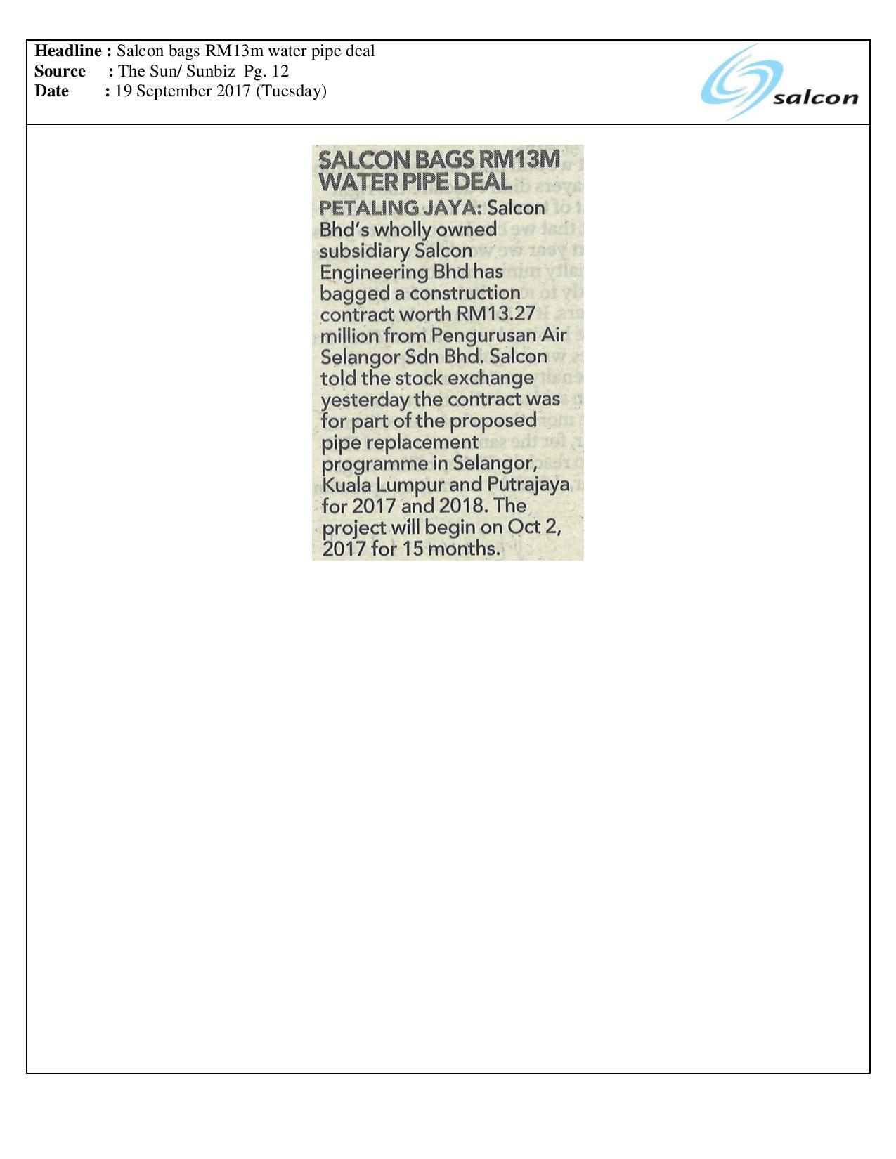 Salcon bags RM13m water pipe deal